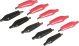 Alligator Clip 10PCS - 28 MM Extra Small size Red and Black crocodile clips test leads