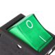 Square Illuminated Red Button - KCD4 DPST ON-Off 16A 250V AC / 20A 125V AC 4 Pin - Light Rocker Power Switch - for Car Auto Boat Truck (GREEN)
